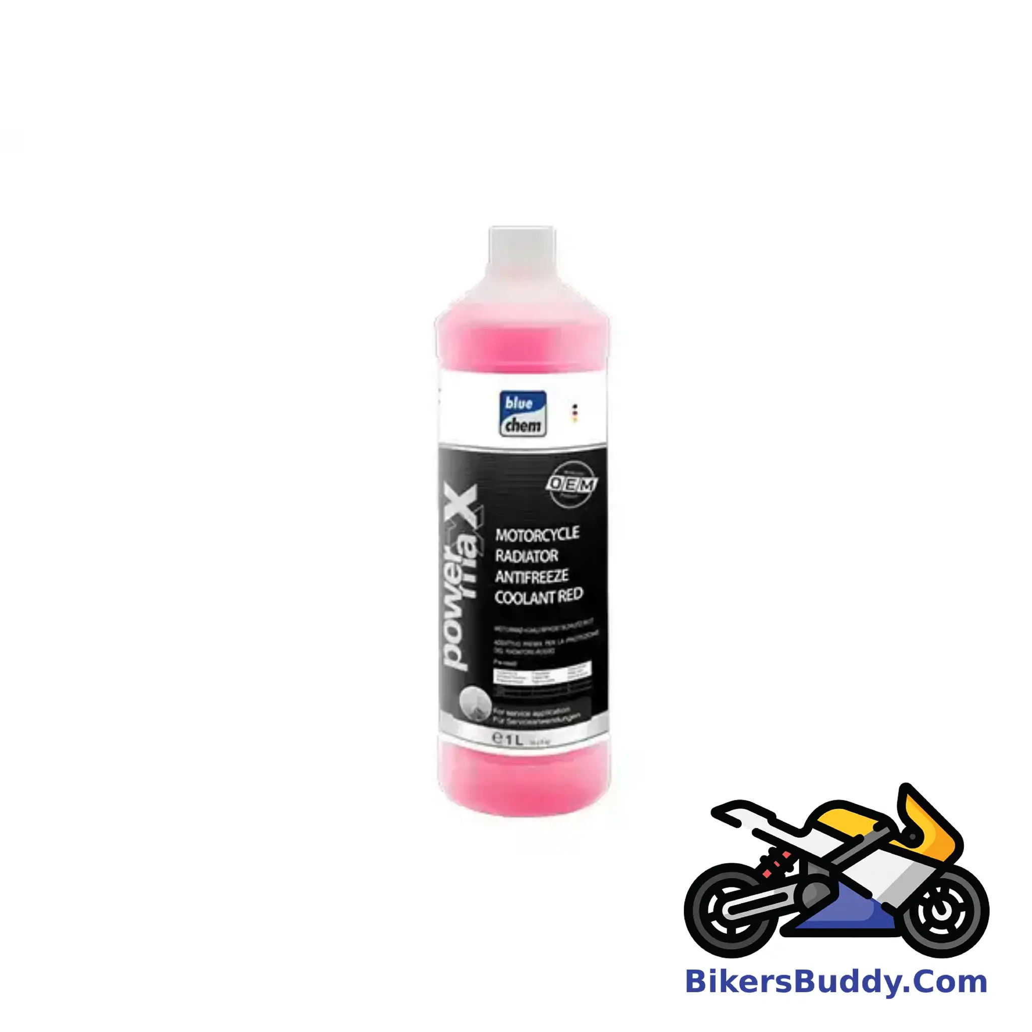 BlueChem Radiator Antifreeze Coolant Red accessory