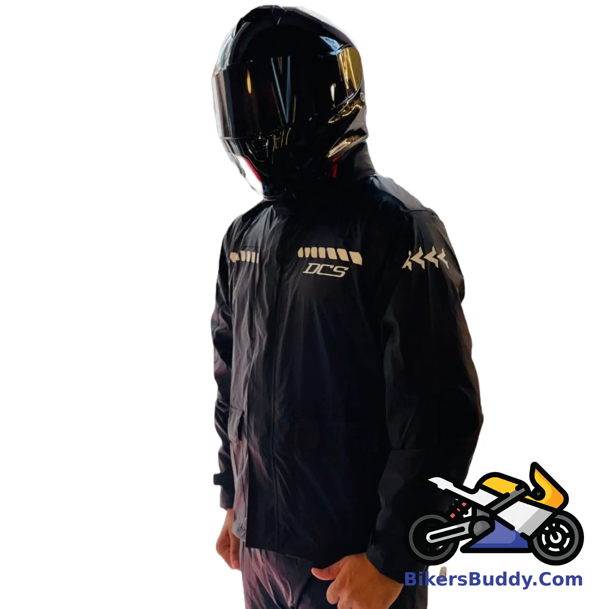 DCS Hydroguard Raincoat Black Gallery 1