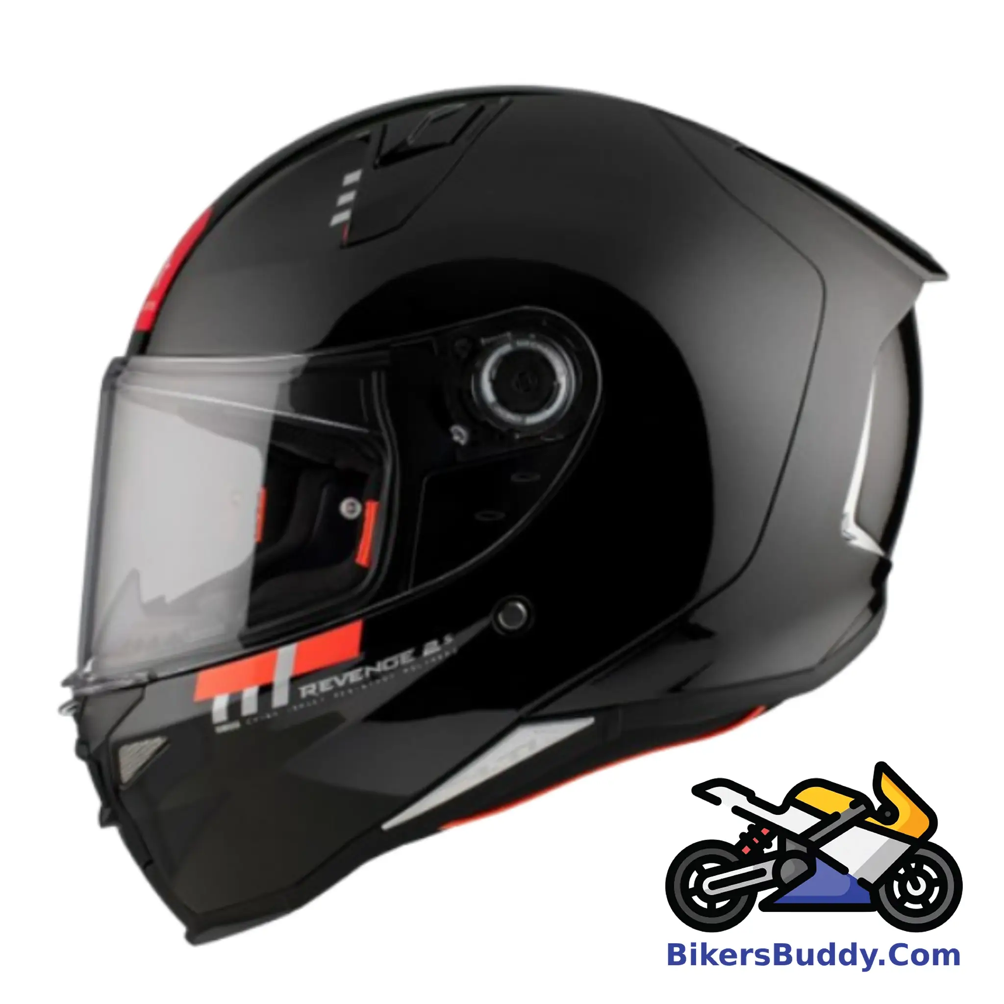 MT REVENGE 2S SOLID GLOSS BLACK accessory