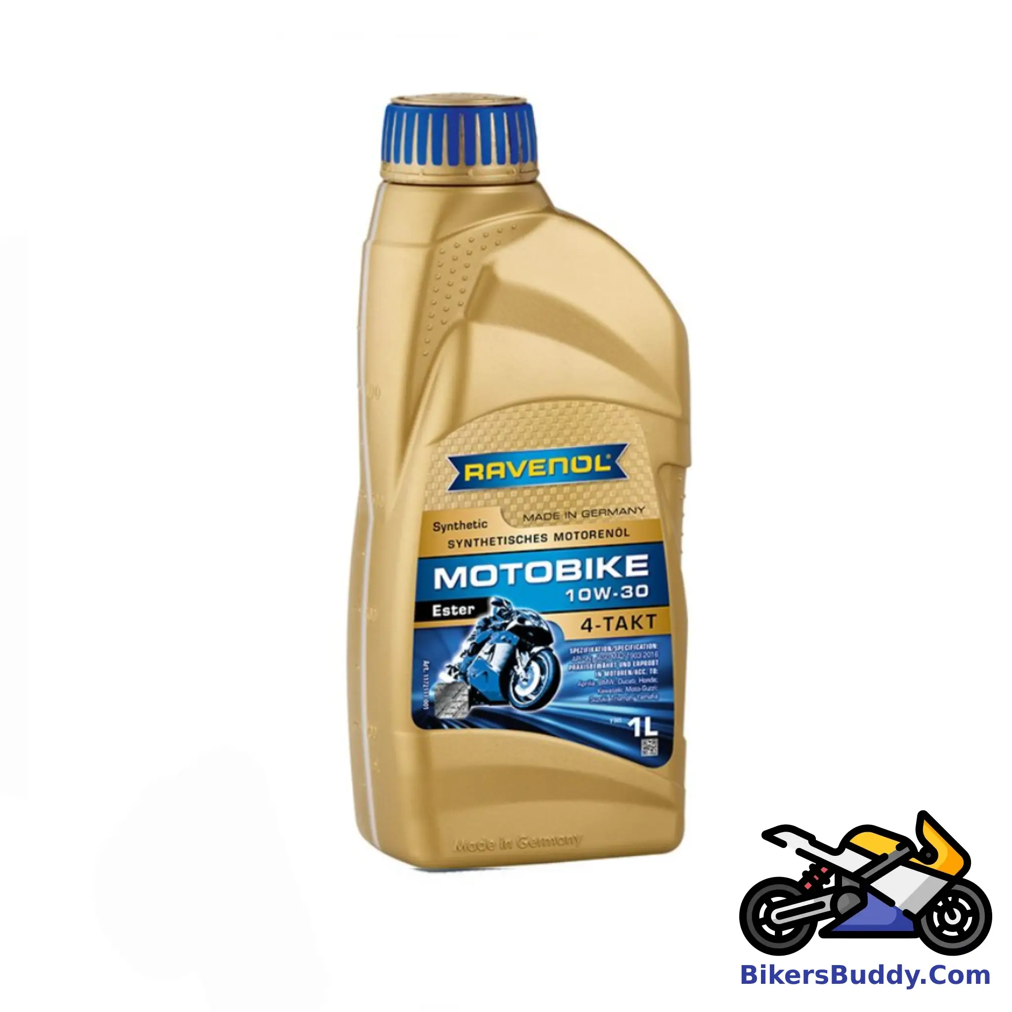 RAVENOL MOTOBIKE 4T ESTER SAE 10W-30 accessory