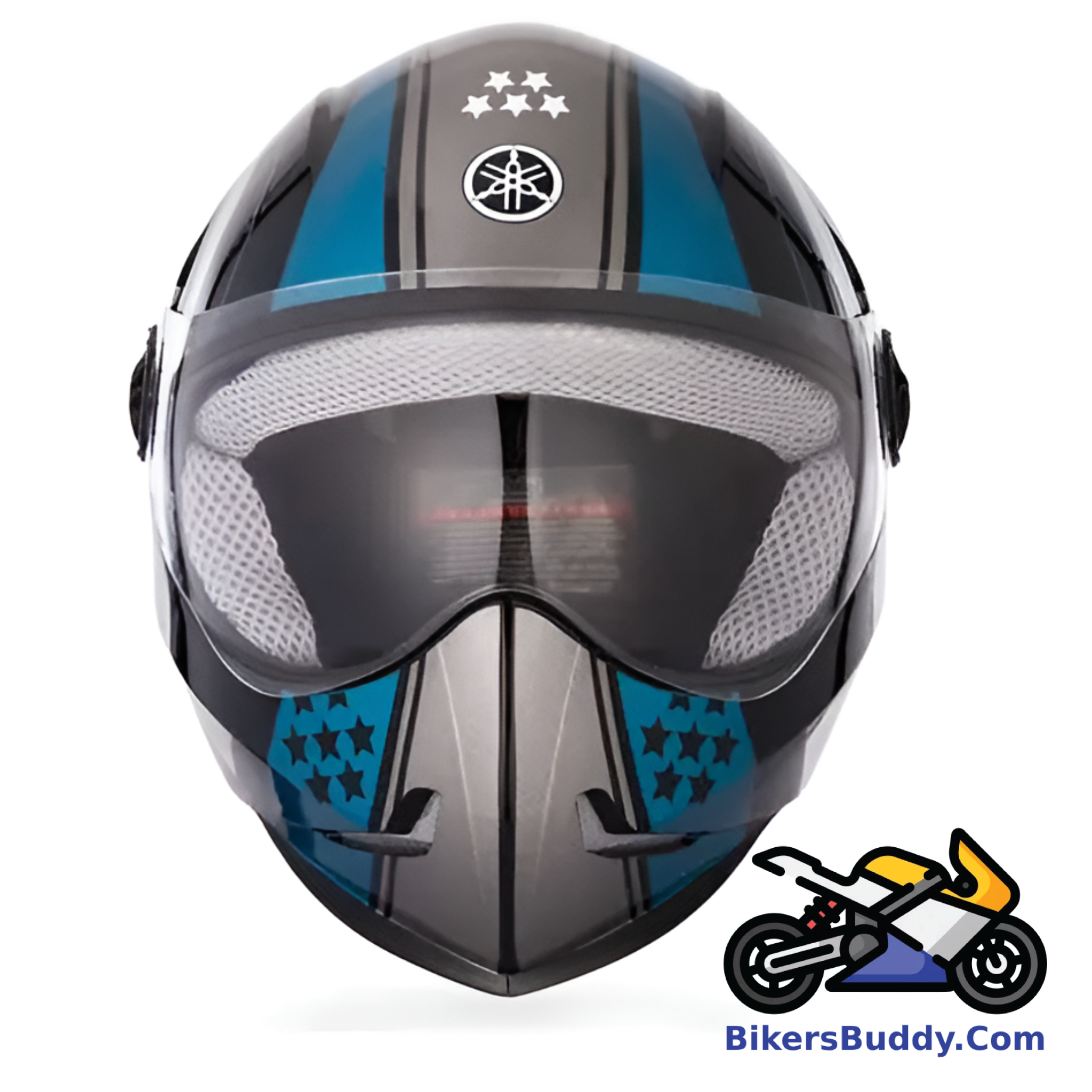 Yamaha Helmet YR1 Blue Graphic accessory