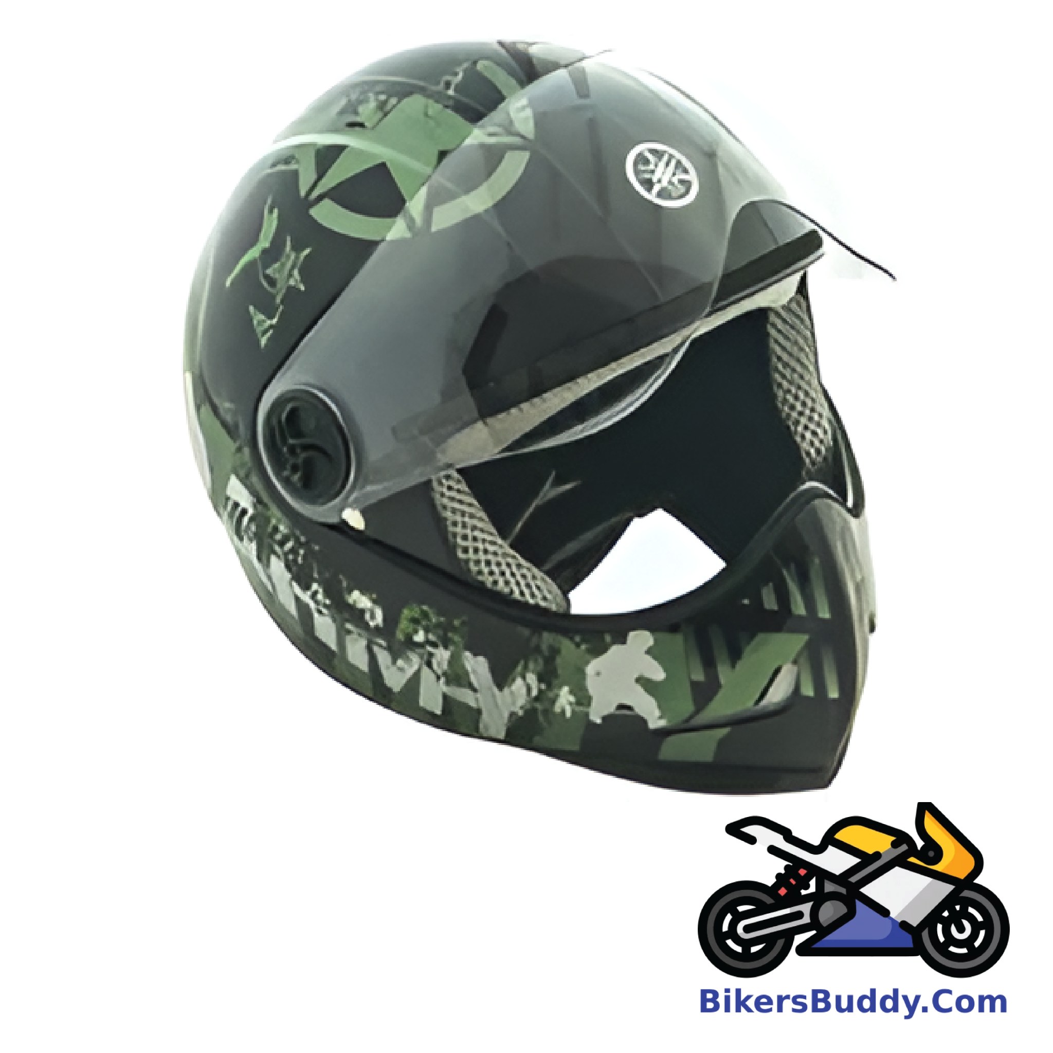 Yamaha Helmet YR1 Military Green accessory