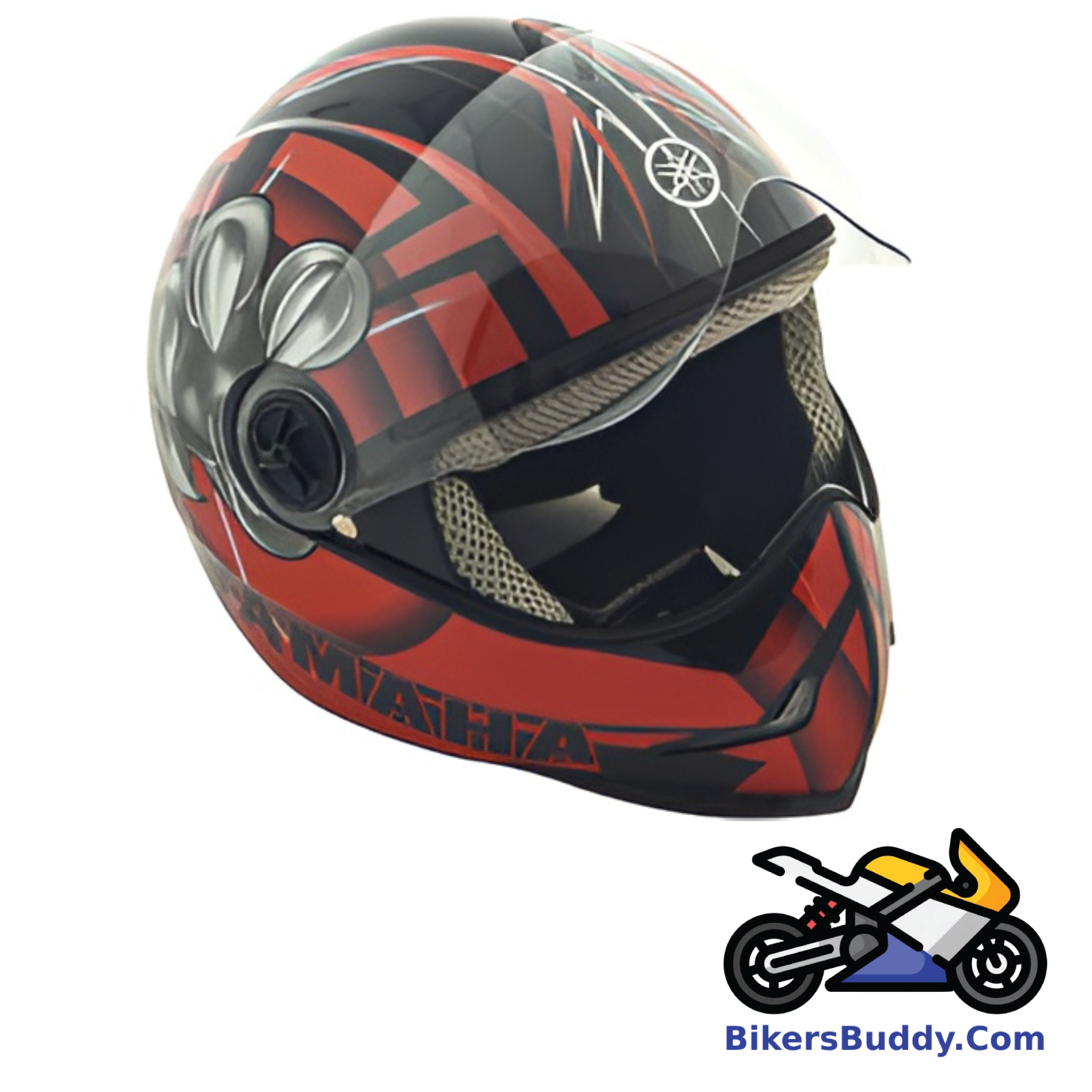 Yamaha Helmet YR1 Red Graphics accessory