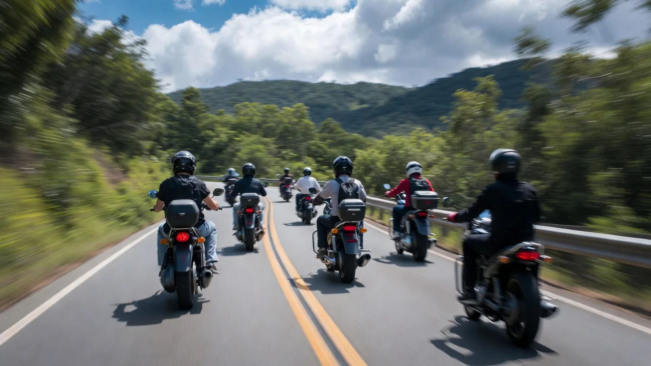 How to Ride Safely in a Group of Motorcycles (Complete Guide)