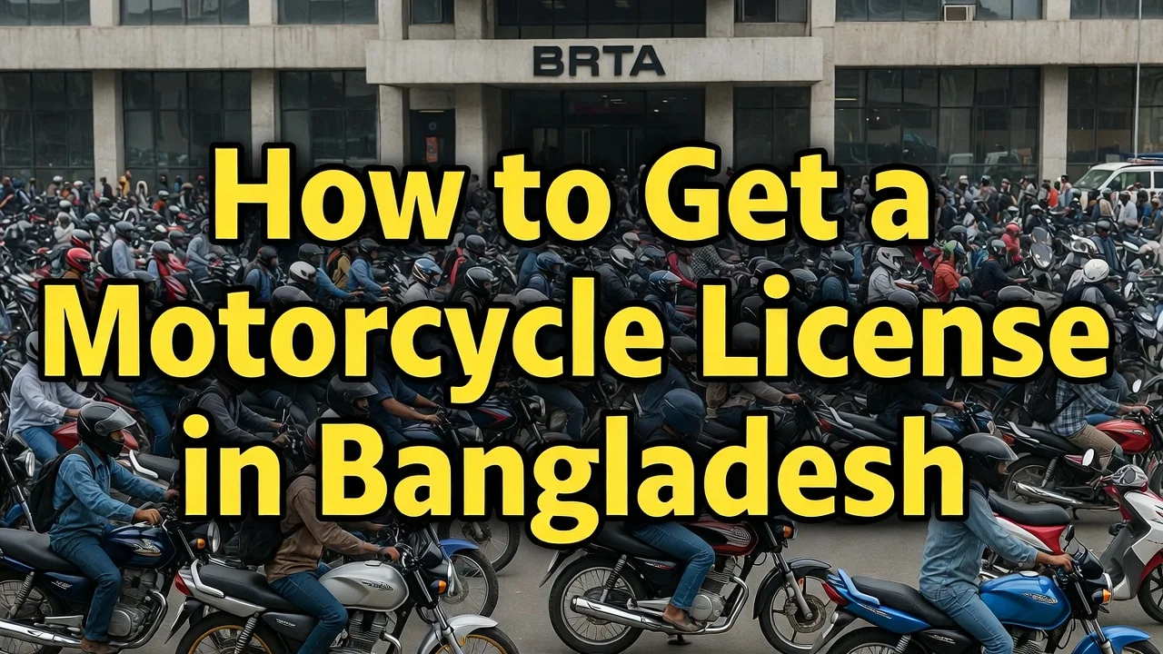 How to Get a Motorcycle License in Bangladesh