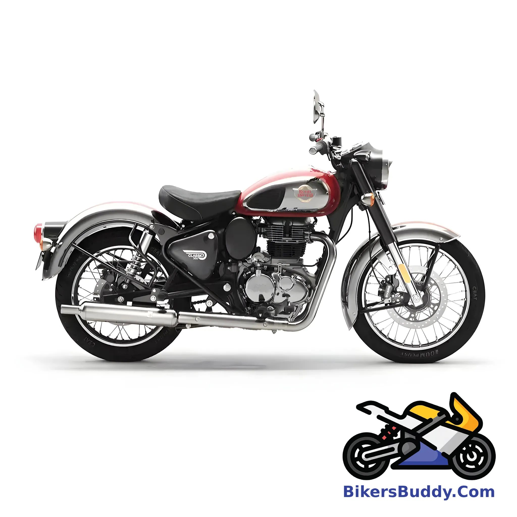 Royal Enfield Classic 350 Chrome Red