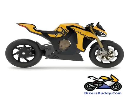 Damon Hyperfighter motorcycle