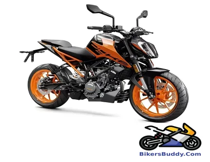 KTM 200 Duke motorcycle
