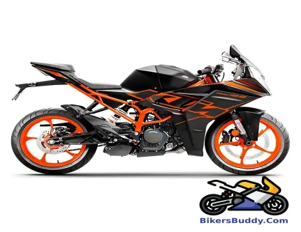 KTM 2025 RC 125 motorcycle