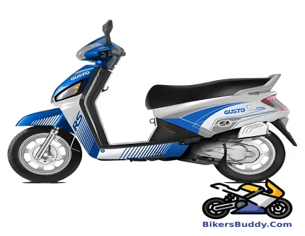Click to view images and colors Mahindra Gusto RS