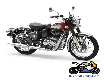 Royal Enfield Classic 350 Chrome Red motorcycle