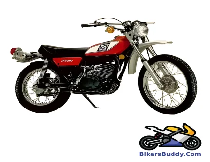 Yamaha DT 250 motorcycle