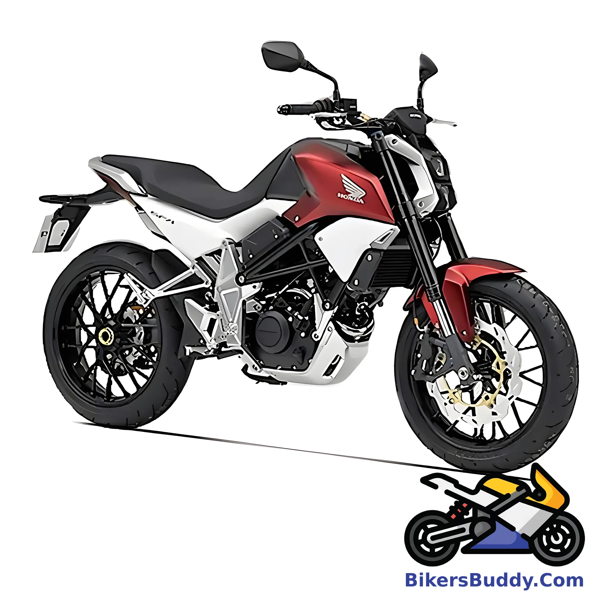 Metallic Red Honda SFA 150