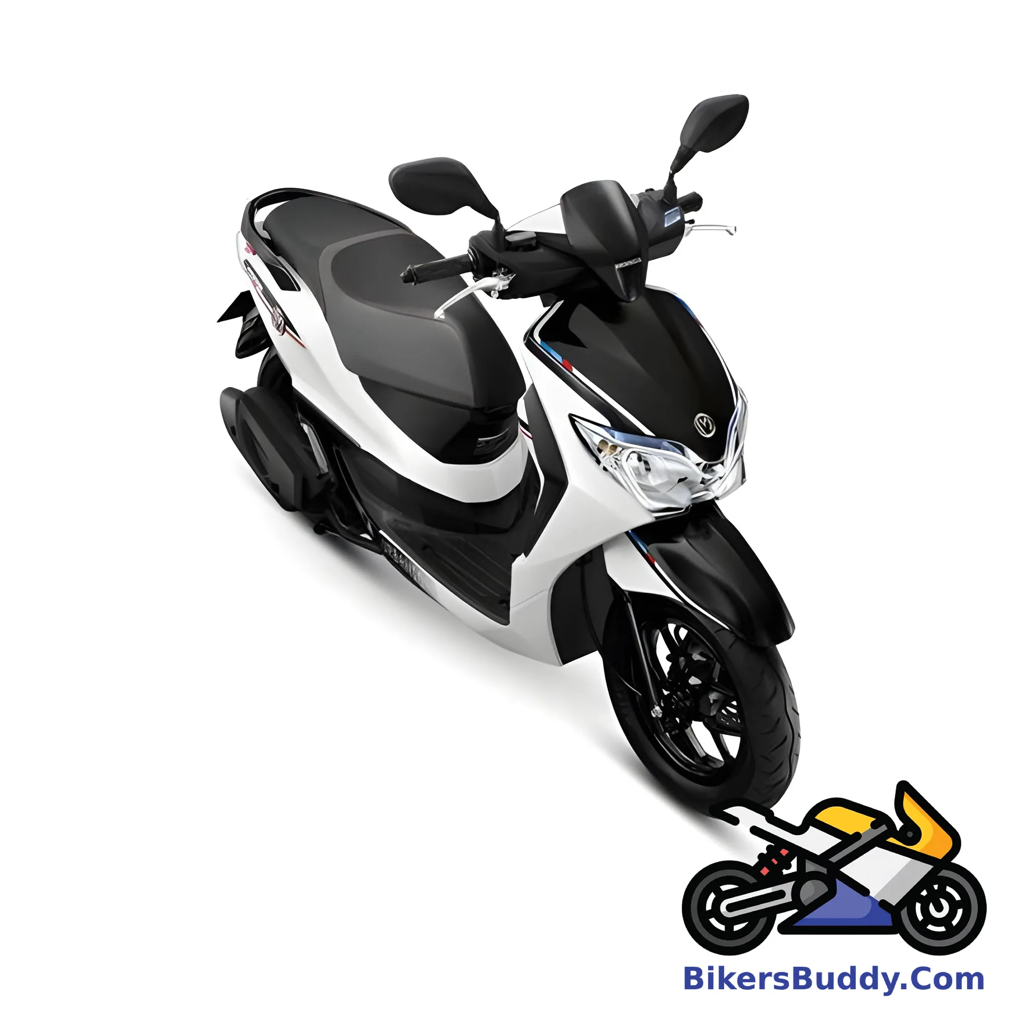 Whiite Honda Moove