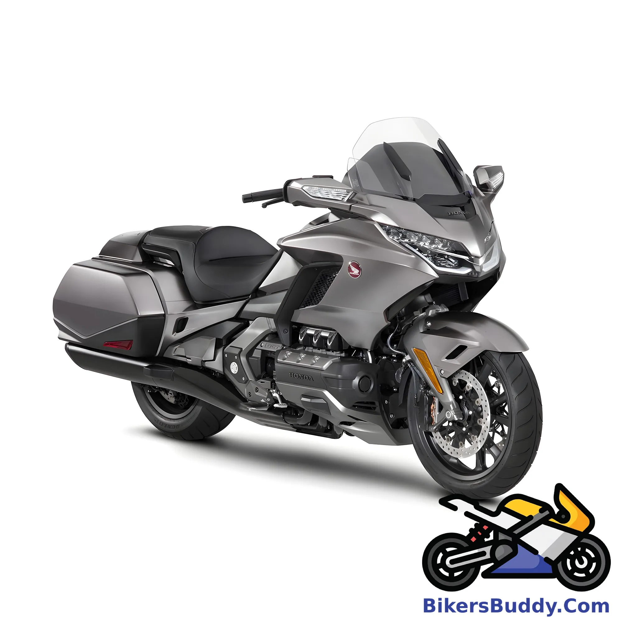 Grey Honda Goldwing
