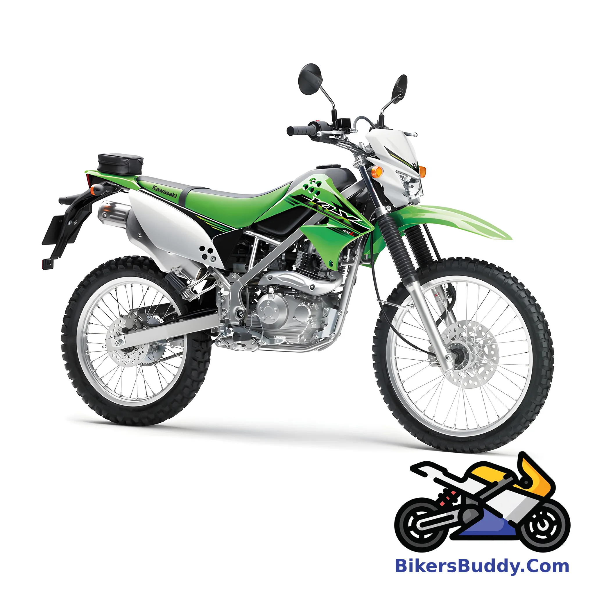 Green Kawasaki KLX150L