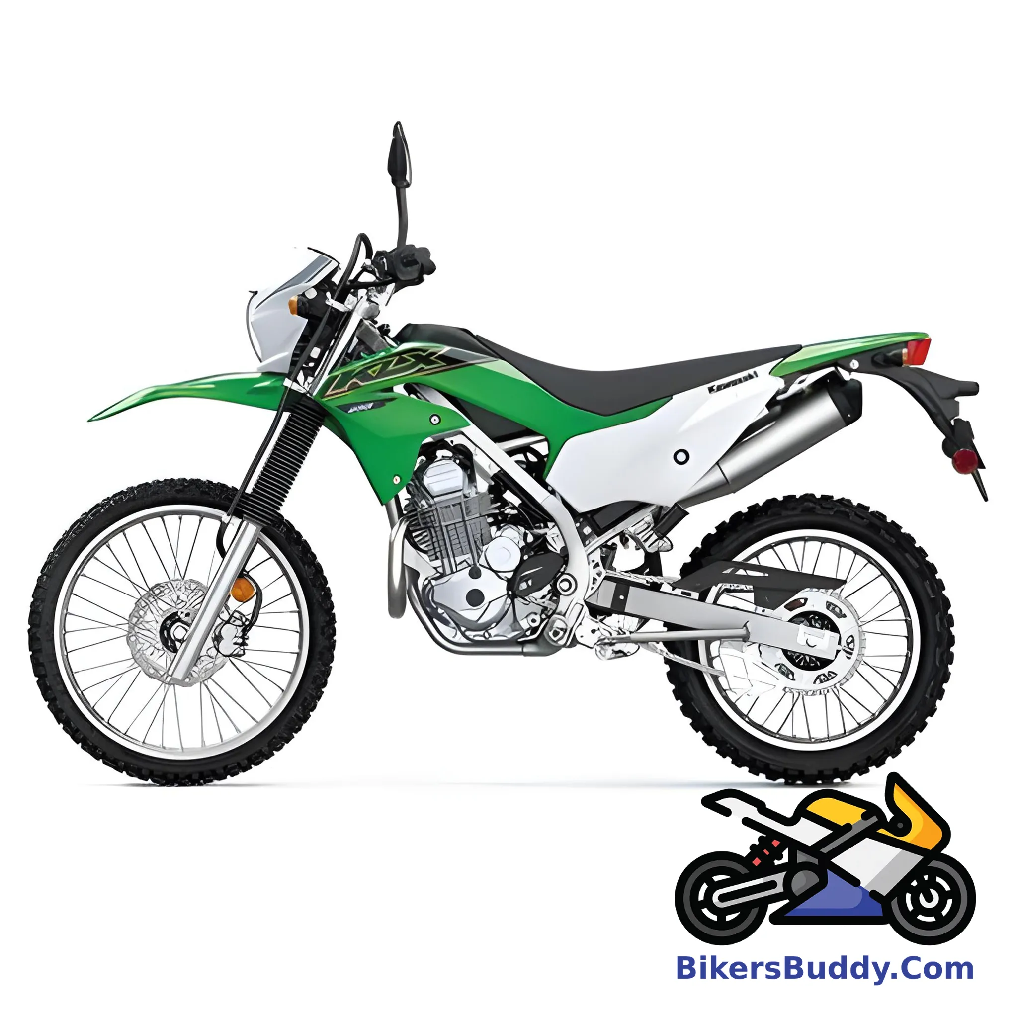 Green Kawasaki KLX 230 ABS