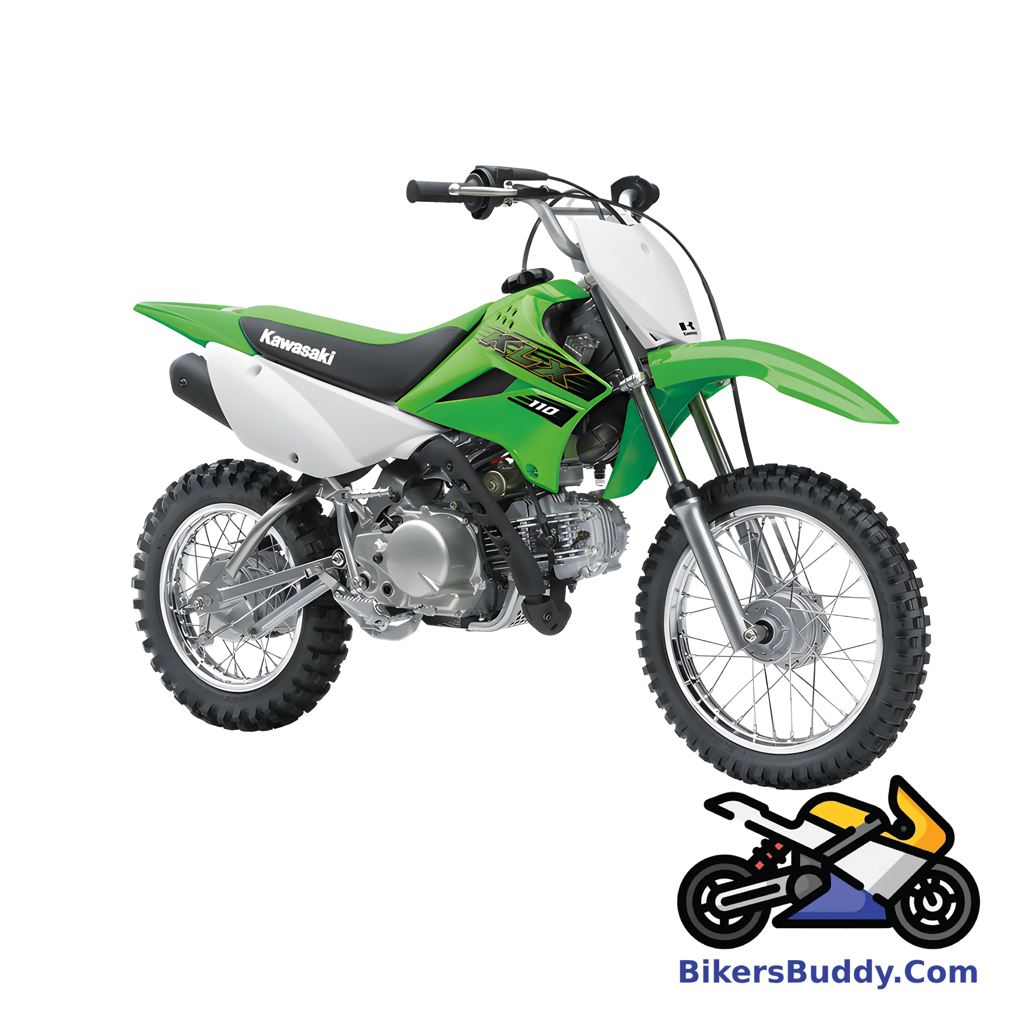 Green Kawasaki KLX 110