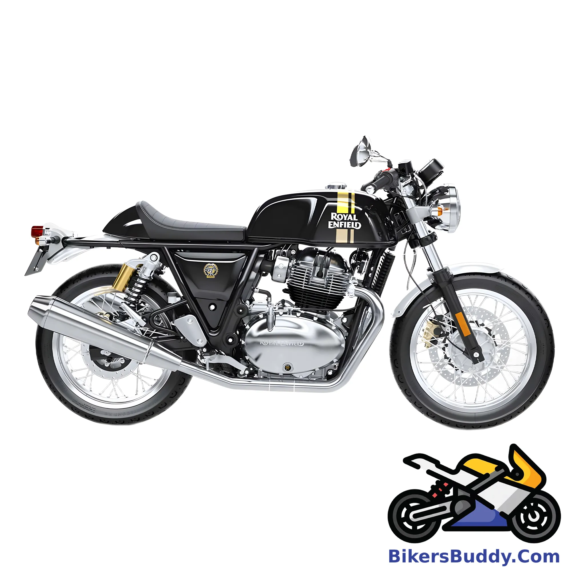 Black Royal Enfield Continental GT