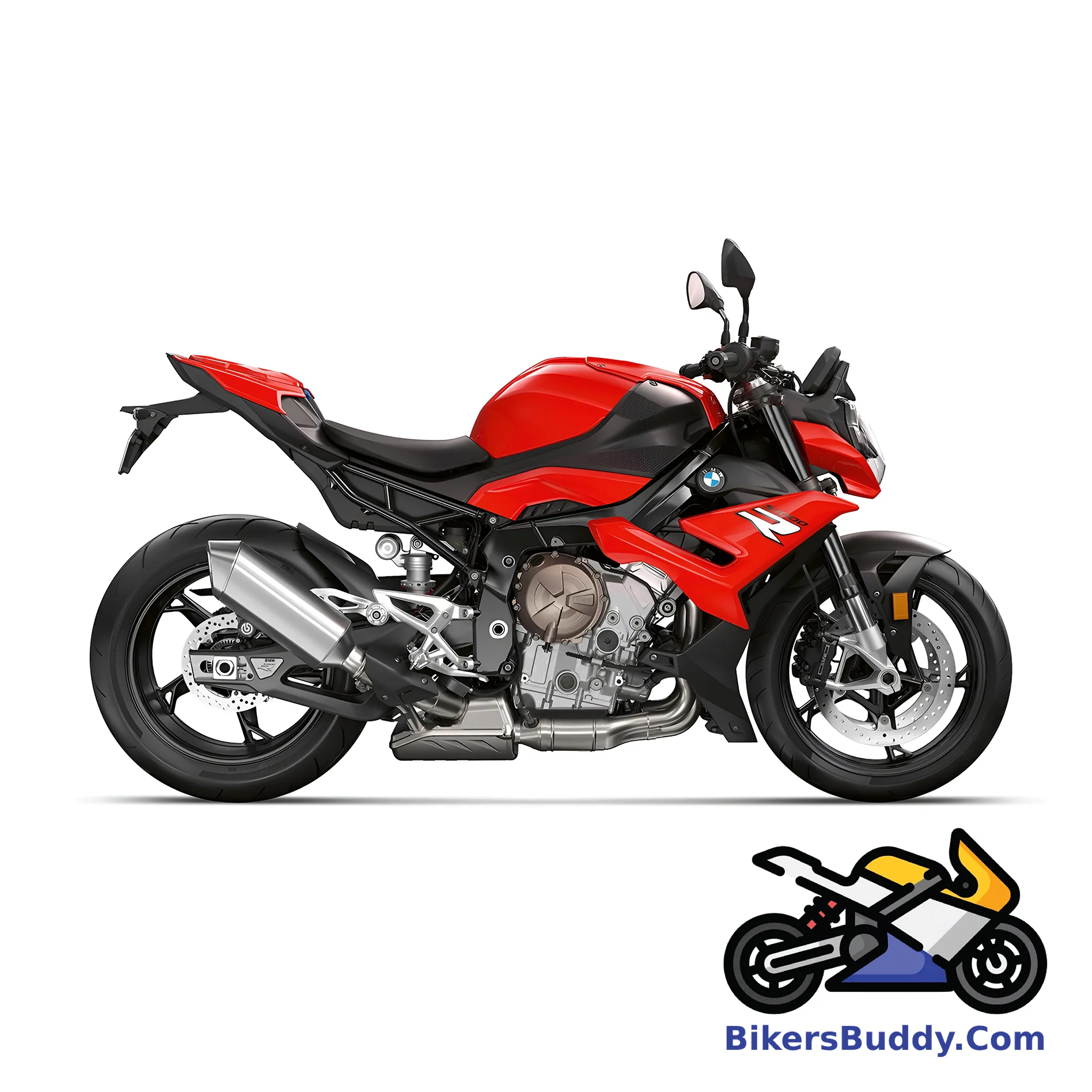 Red BMW S1000R