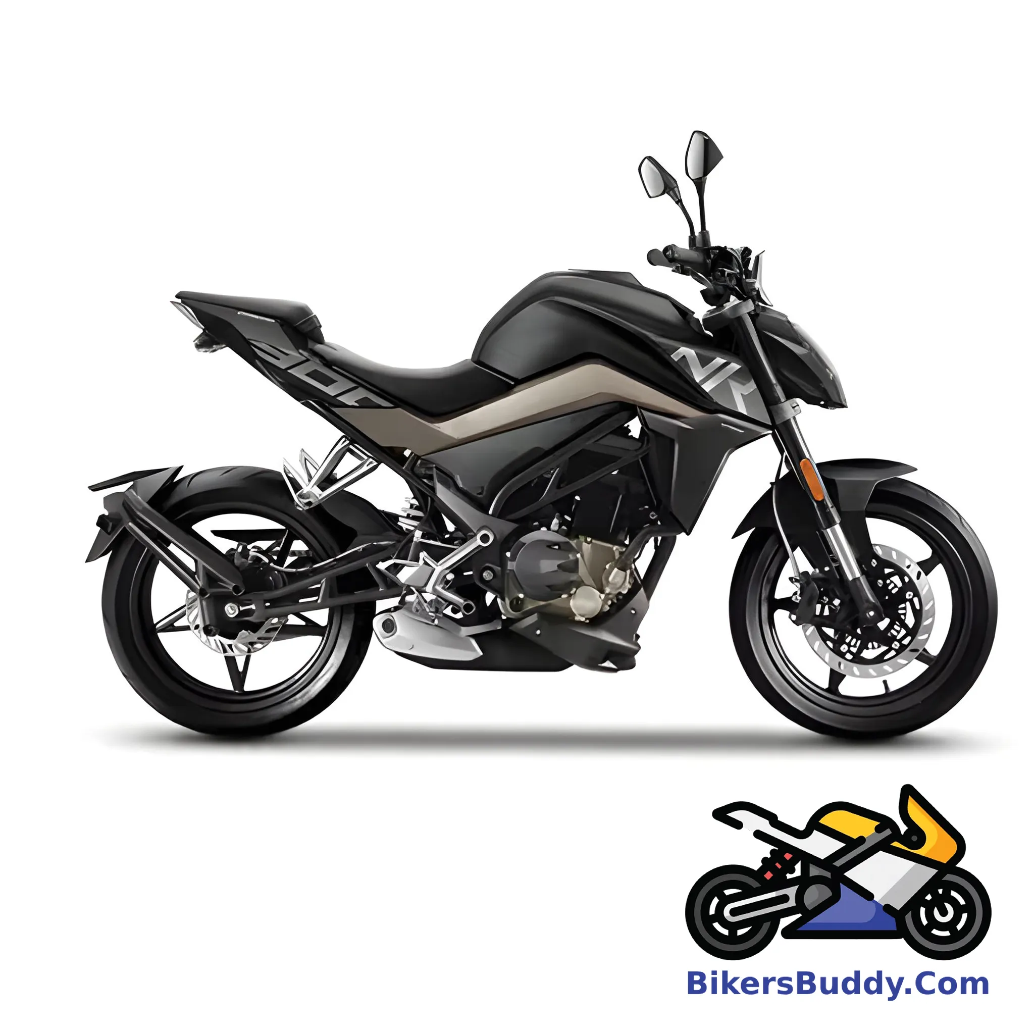 Black CFMoto 300NK