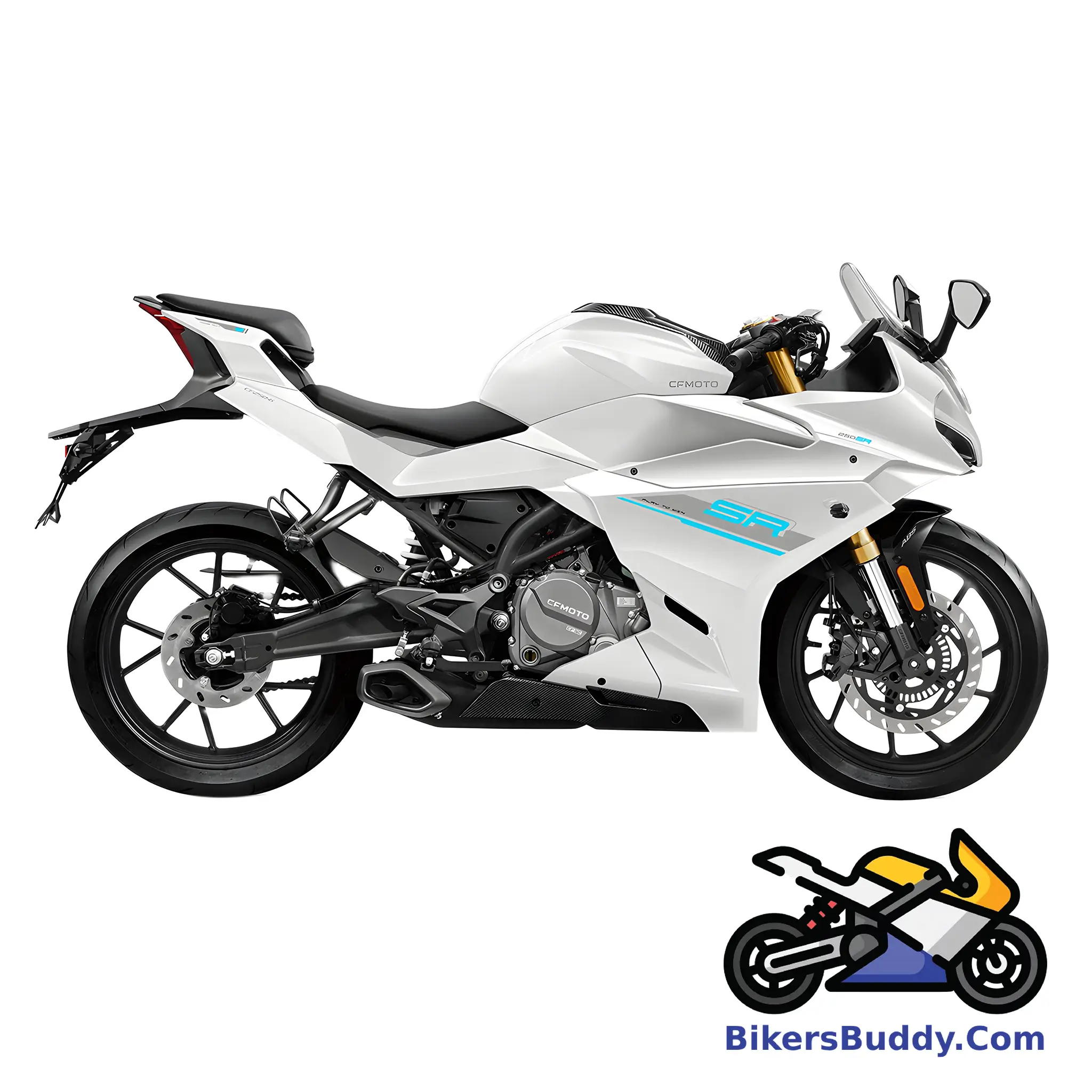 White CFMoto 250SR