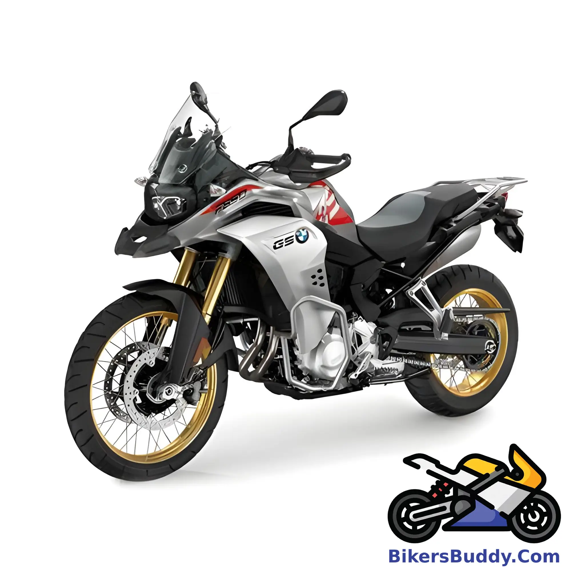 Red BMW F 850 GS Adventure