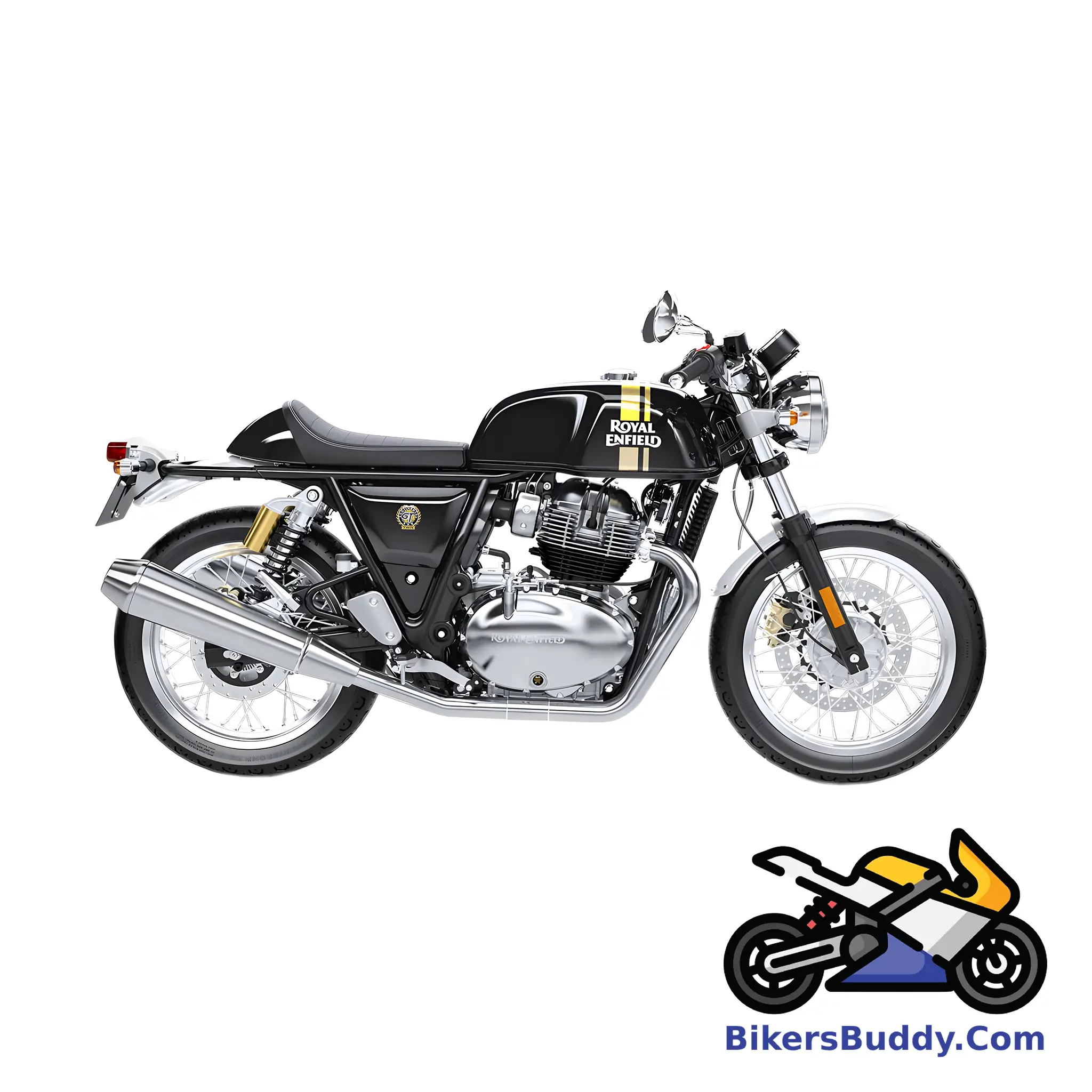 Black Royal Enfield Continental GT 650