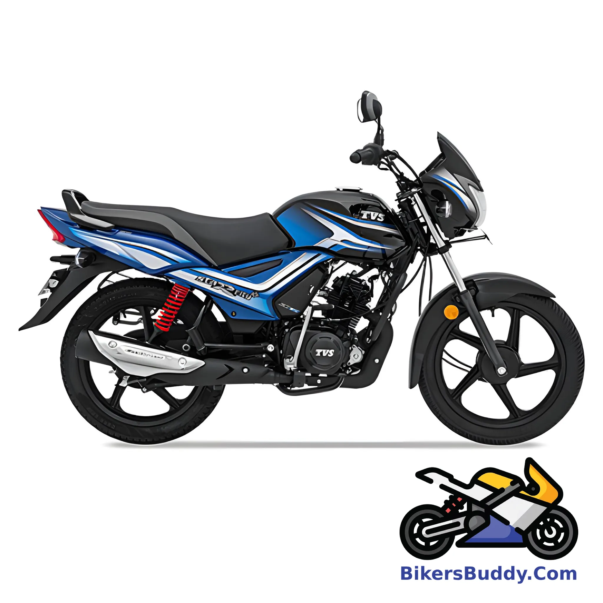 Blue TVS Star City Plus