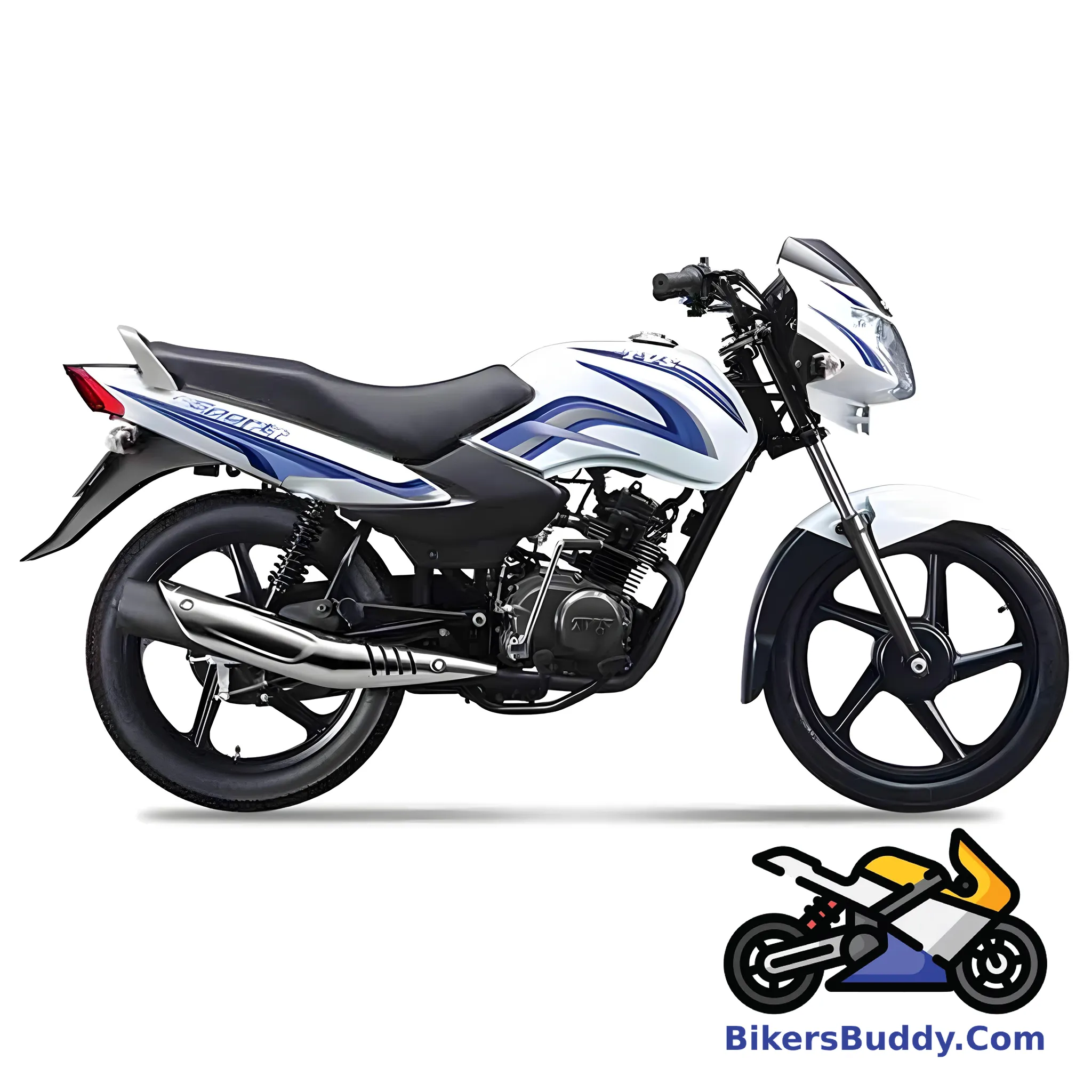 White TVS Sport
