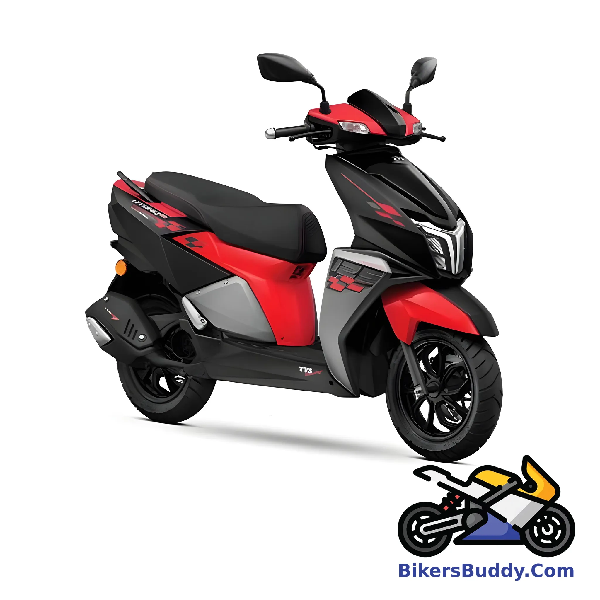 Red TVS NTORQ 125