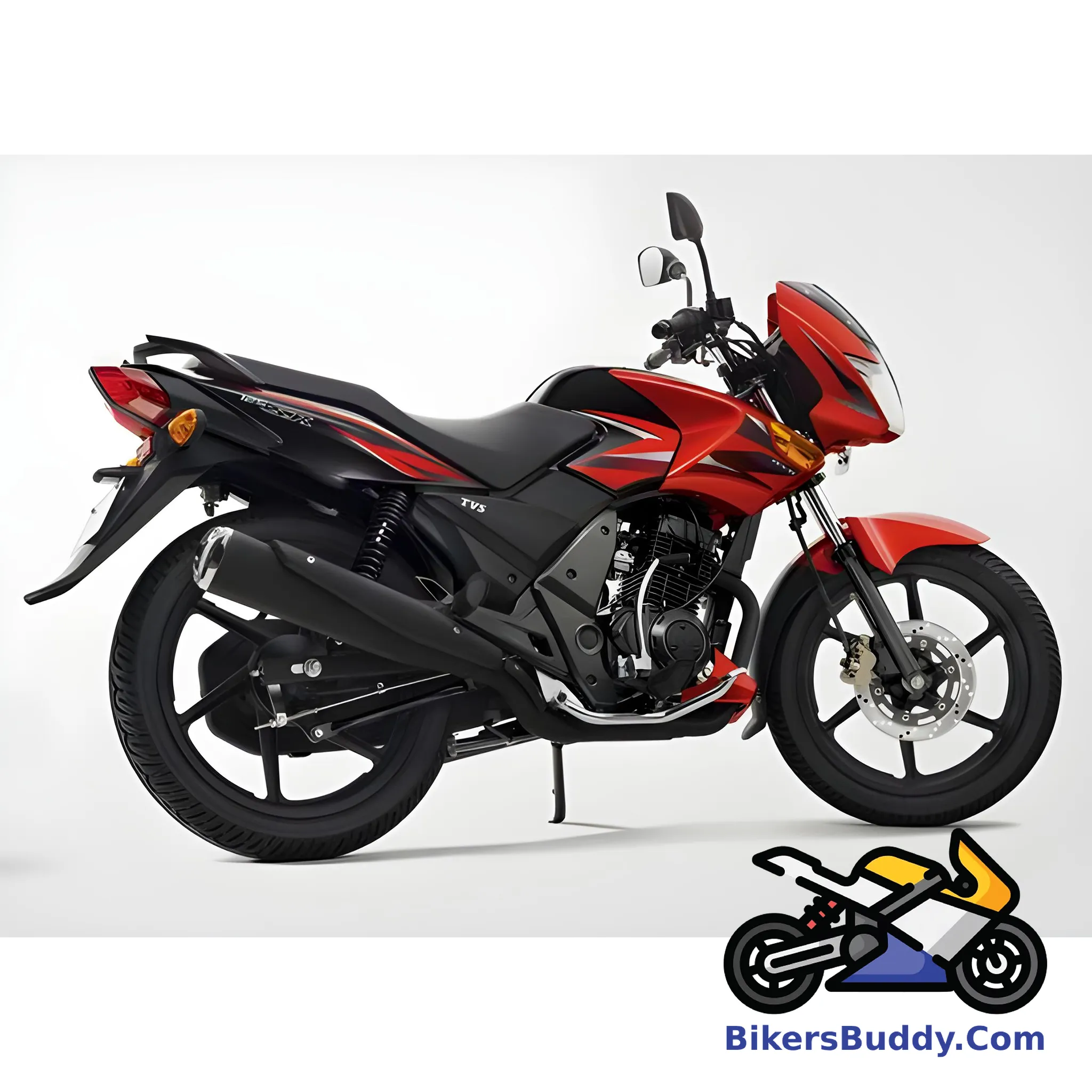Red TVS Flame SR 125