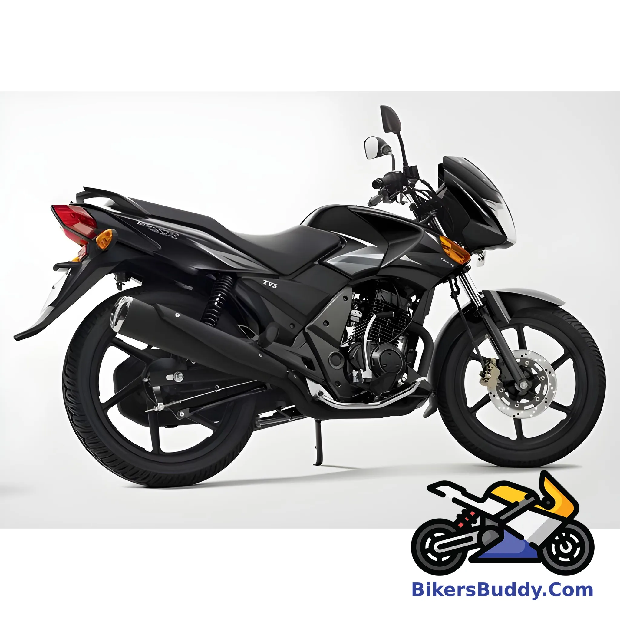 Black TVS Flame SR 125