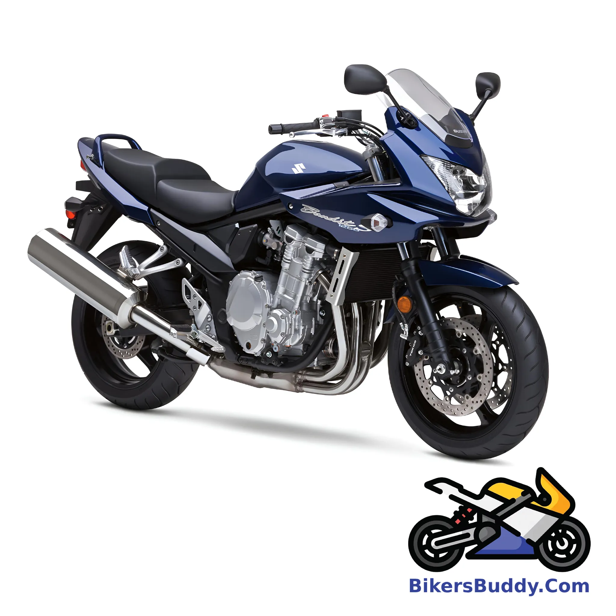 Metallic Blue Suzuki Bandit 1250S
