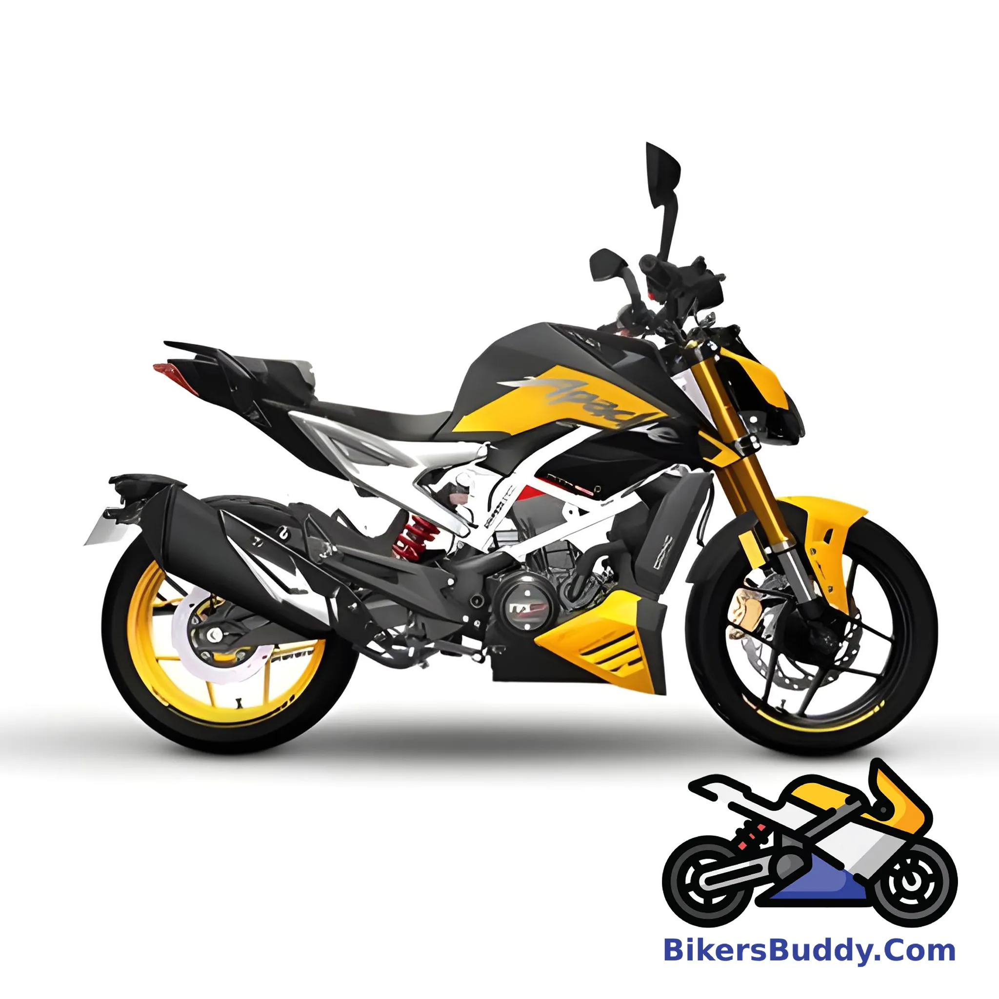 Yellow TVS Apache RTR 310