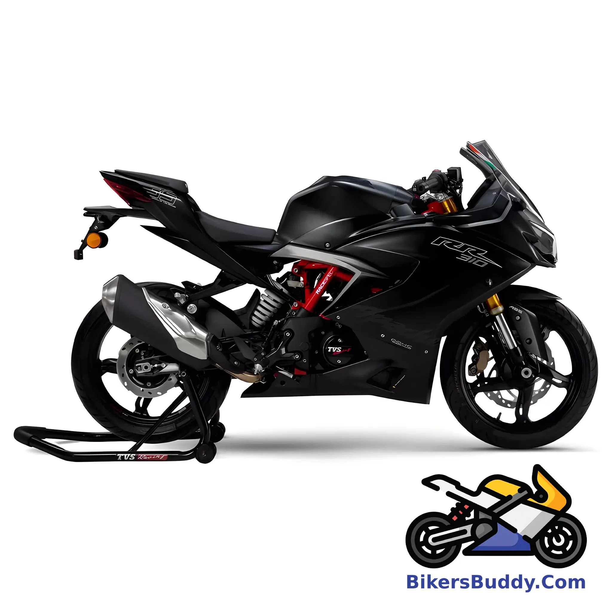 Black TVS Apache RR 310