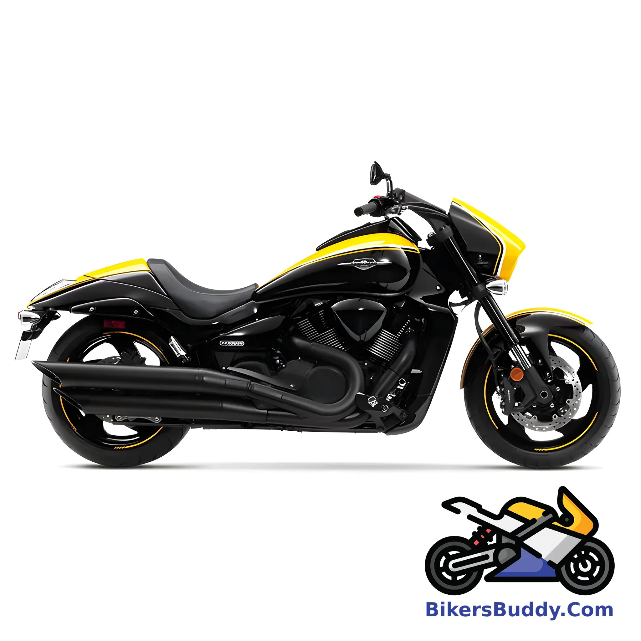 Yellow Suzuki Boulevard M109R Boss