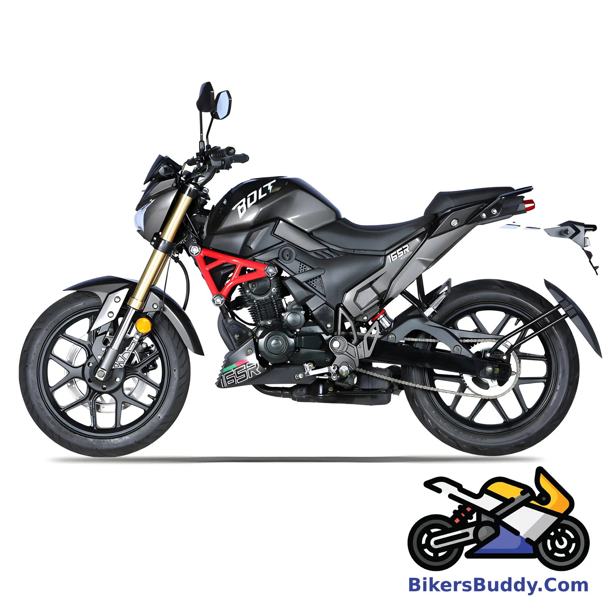 Peralal Black Runner Bolt 165R