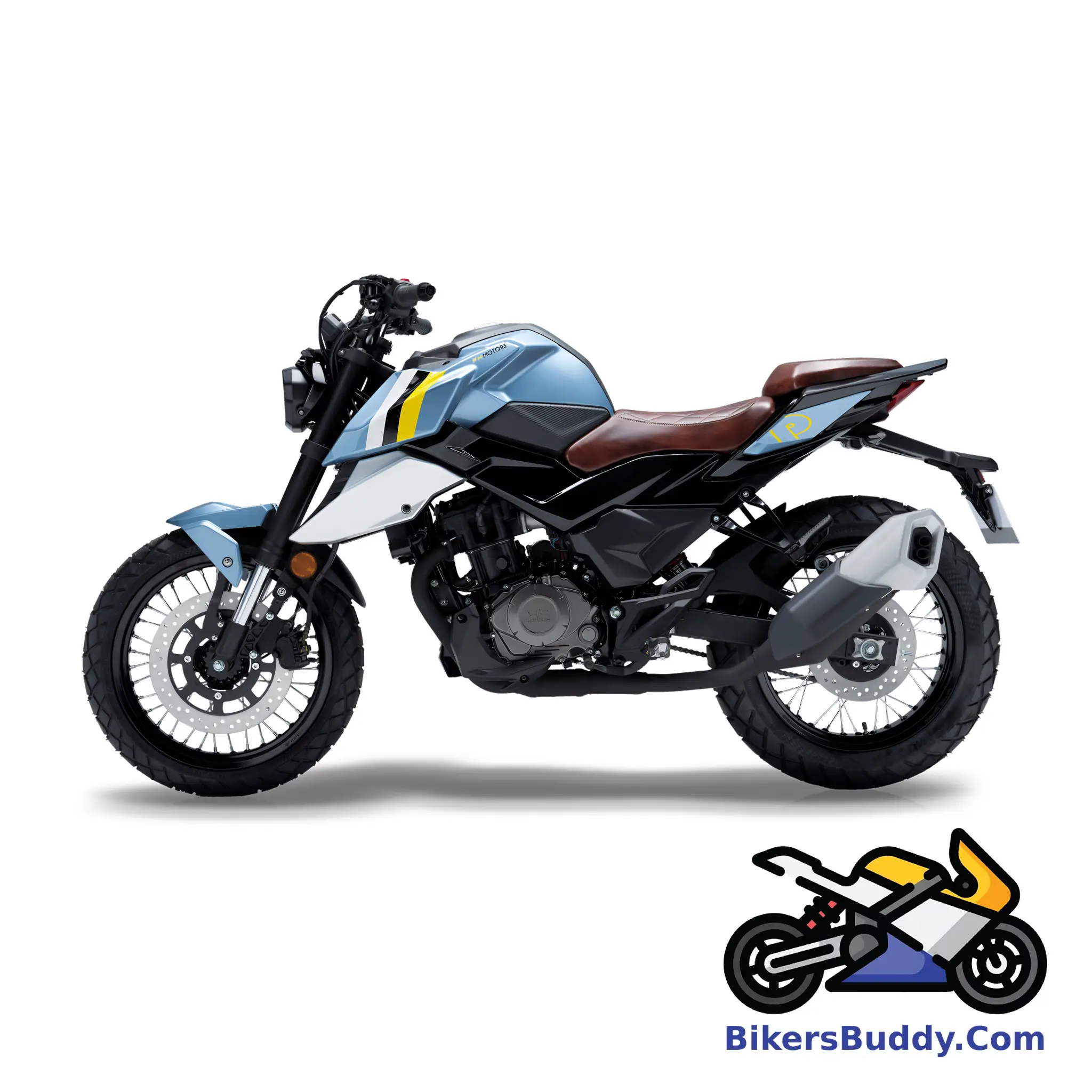 Blue FKM Street Scrambler 165 SX