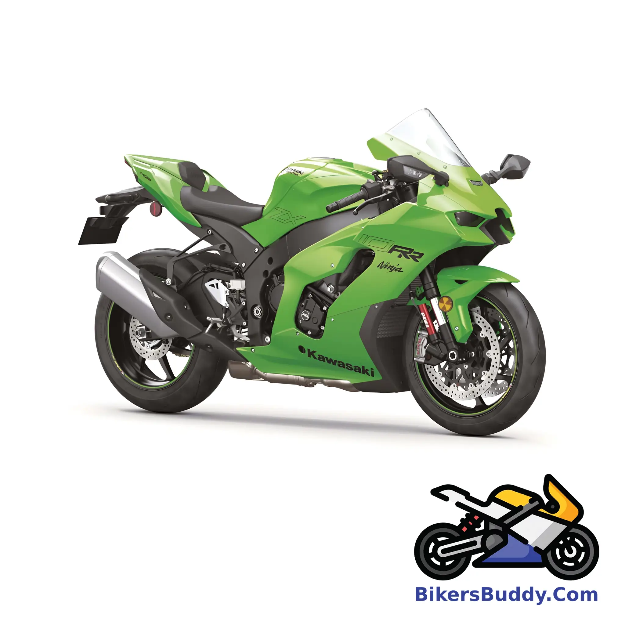 Lime Green Kawasaki Ninja ZX-10RR