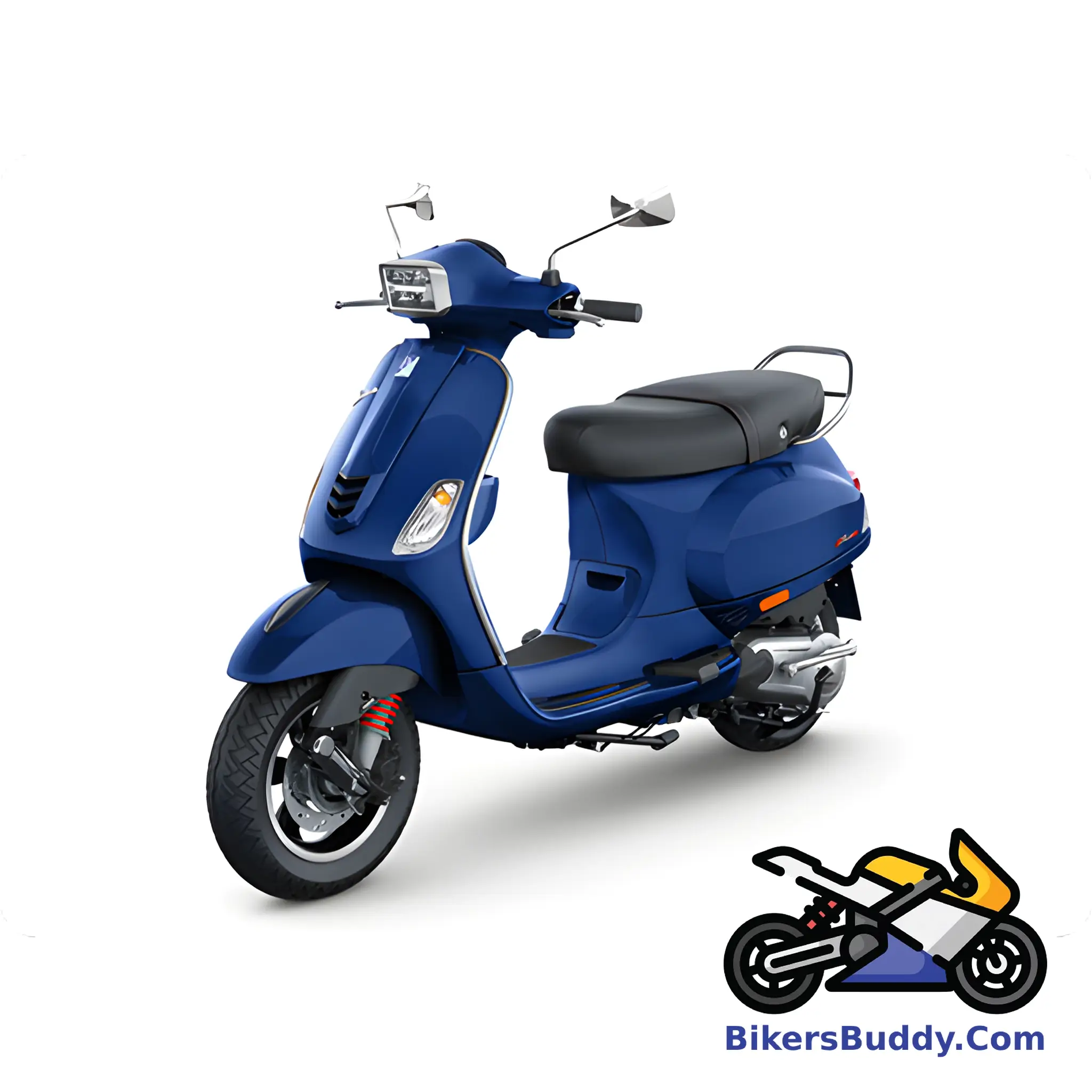 Mat Blue Vespa SXL 125