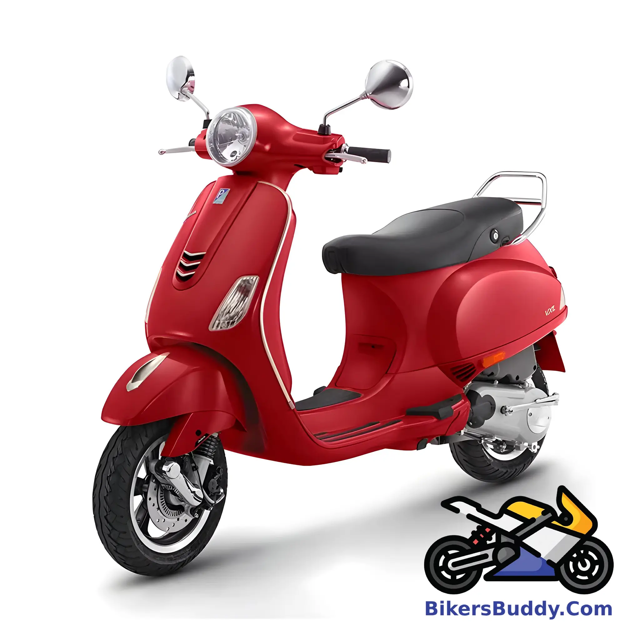 Red Vespa VXL 150