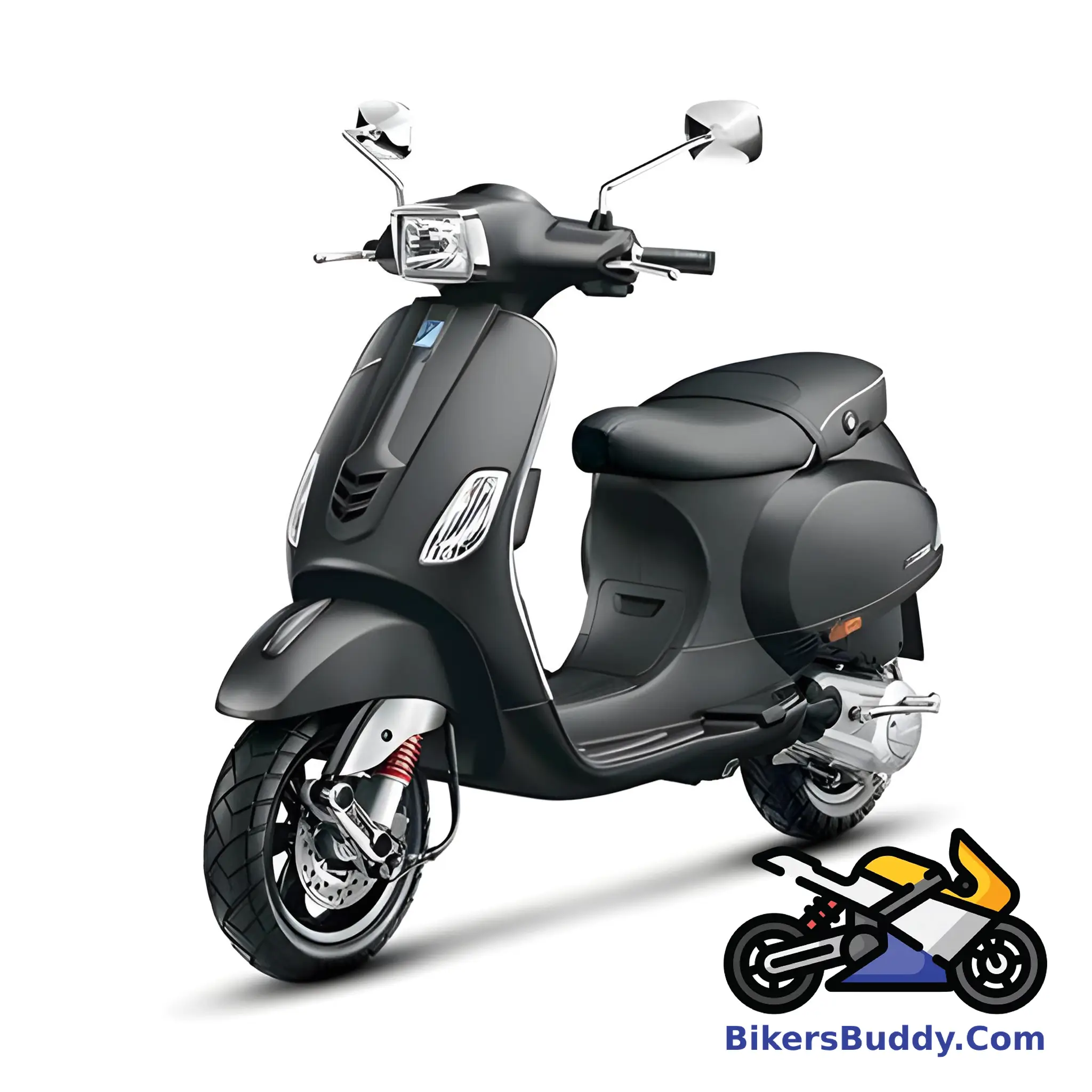 Mat Black Vespa SXL 125