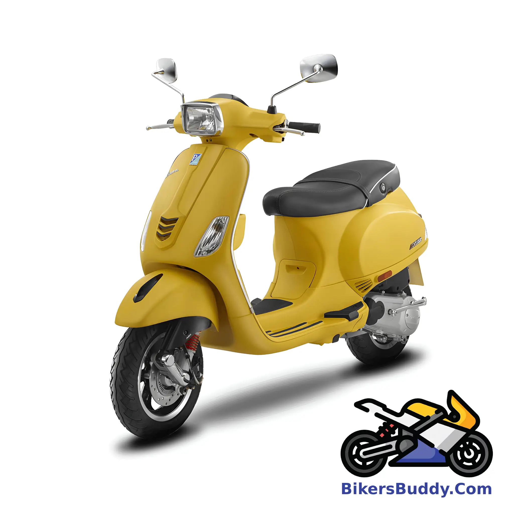 Yellow Vespa SXL 125