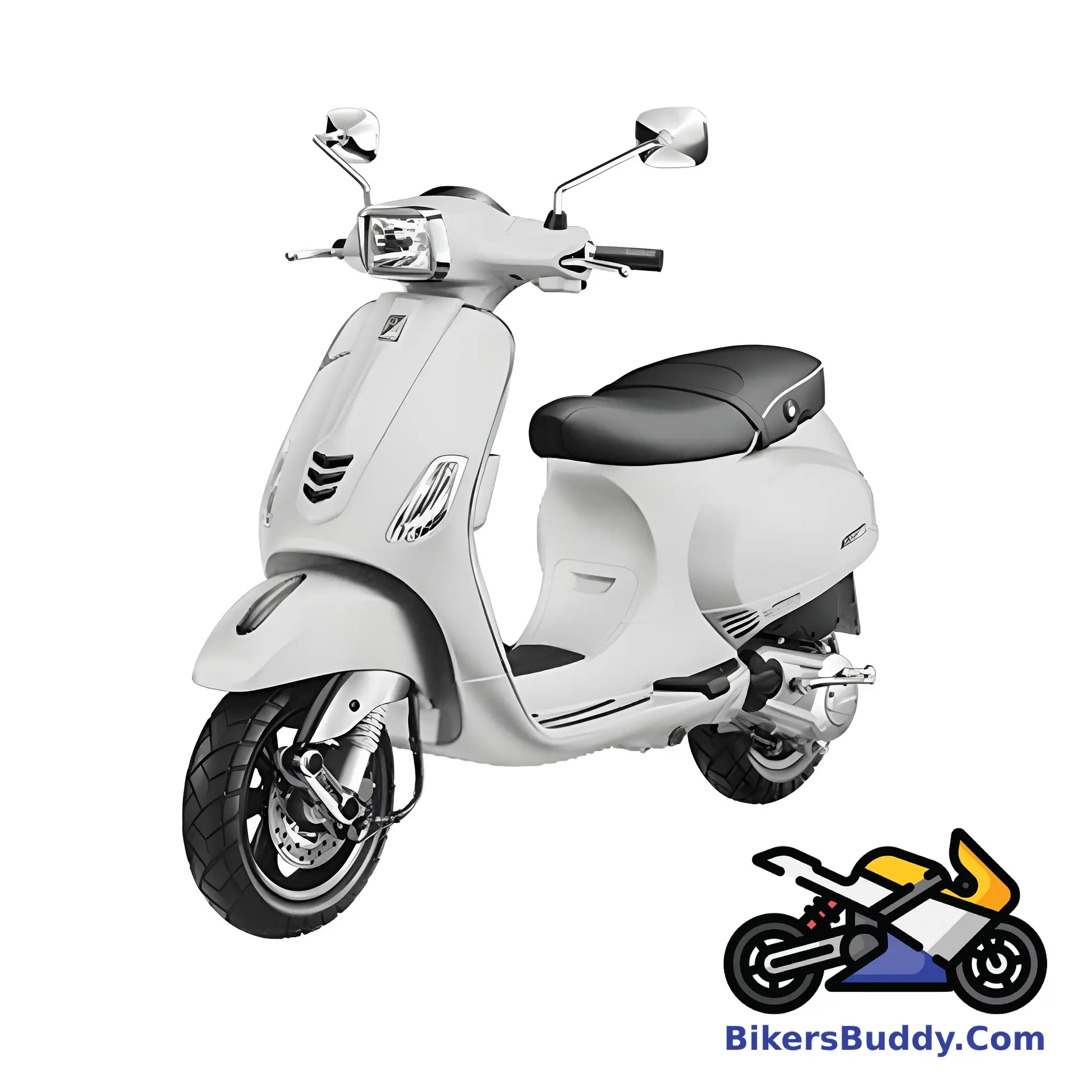 White Vespa SXL 125
