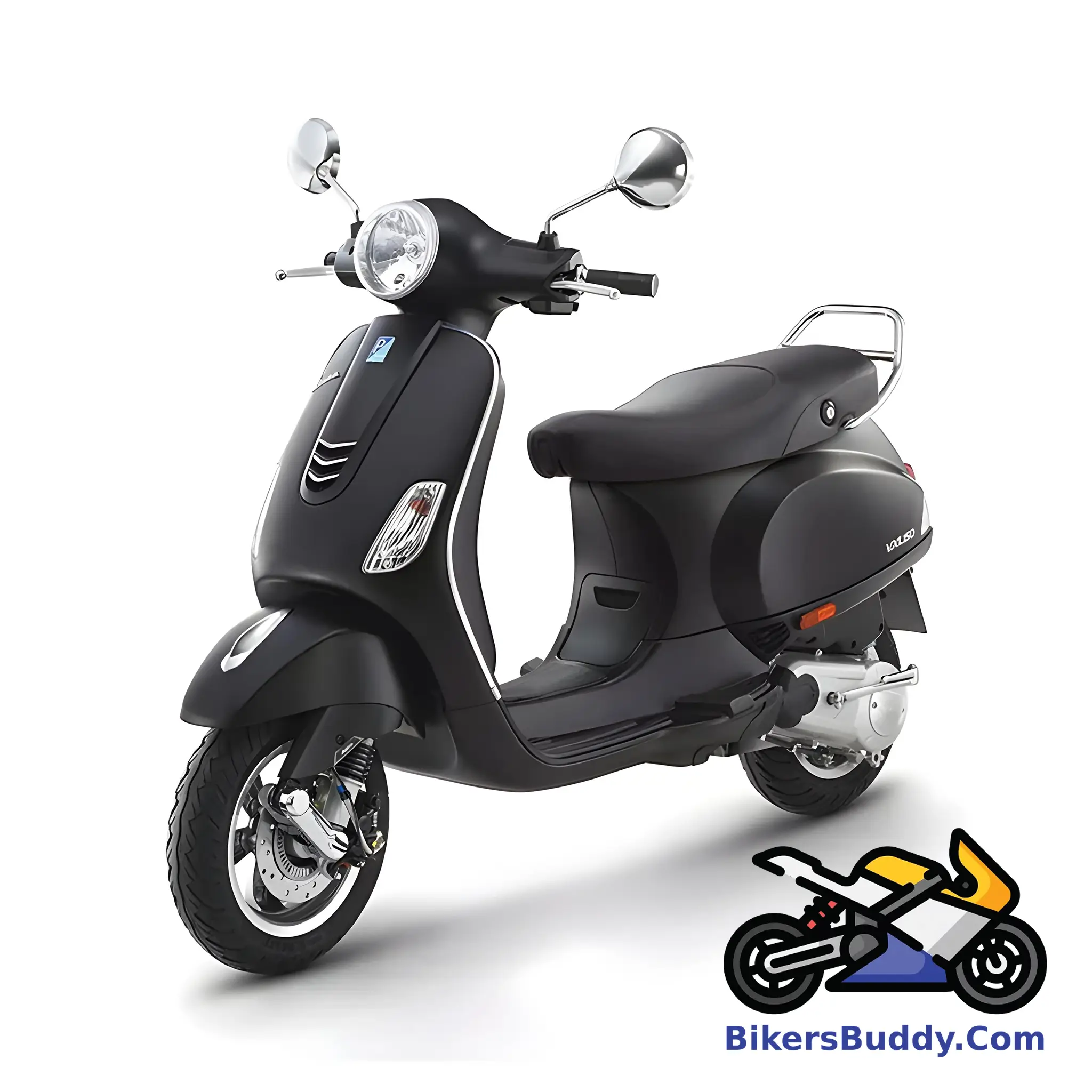 Black Vespa VXL 150