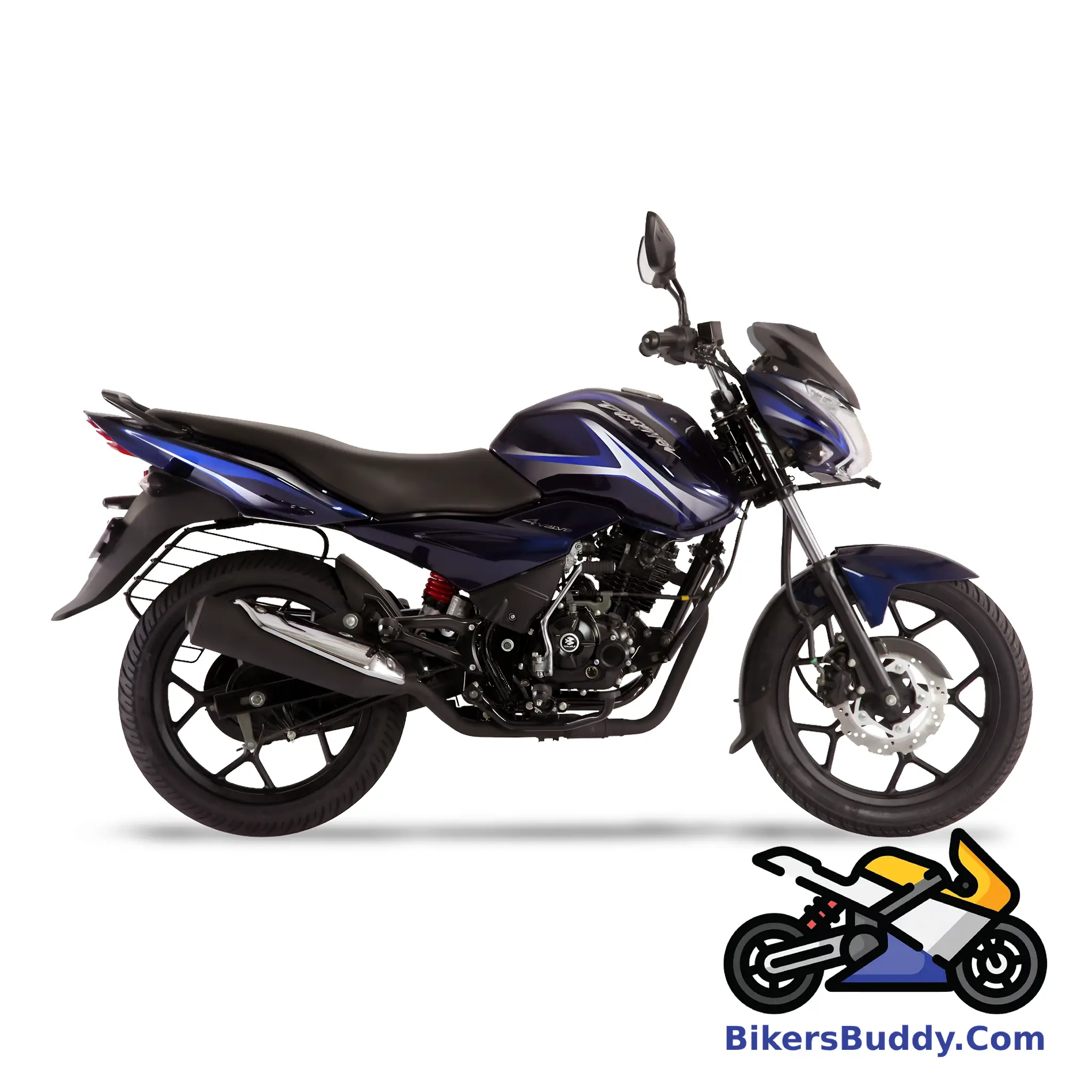 Blue Bajaj Discover 150S