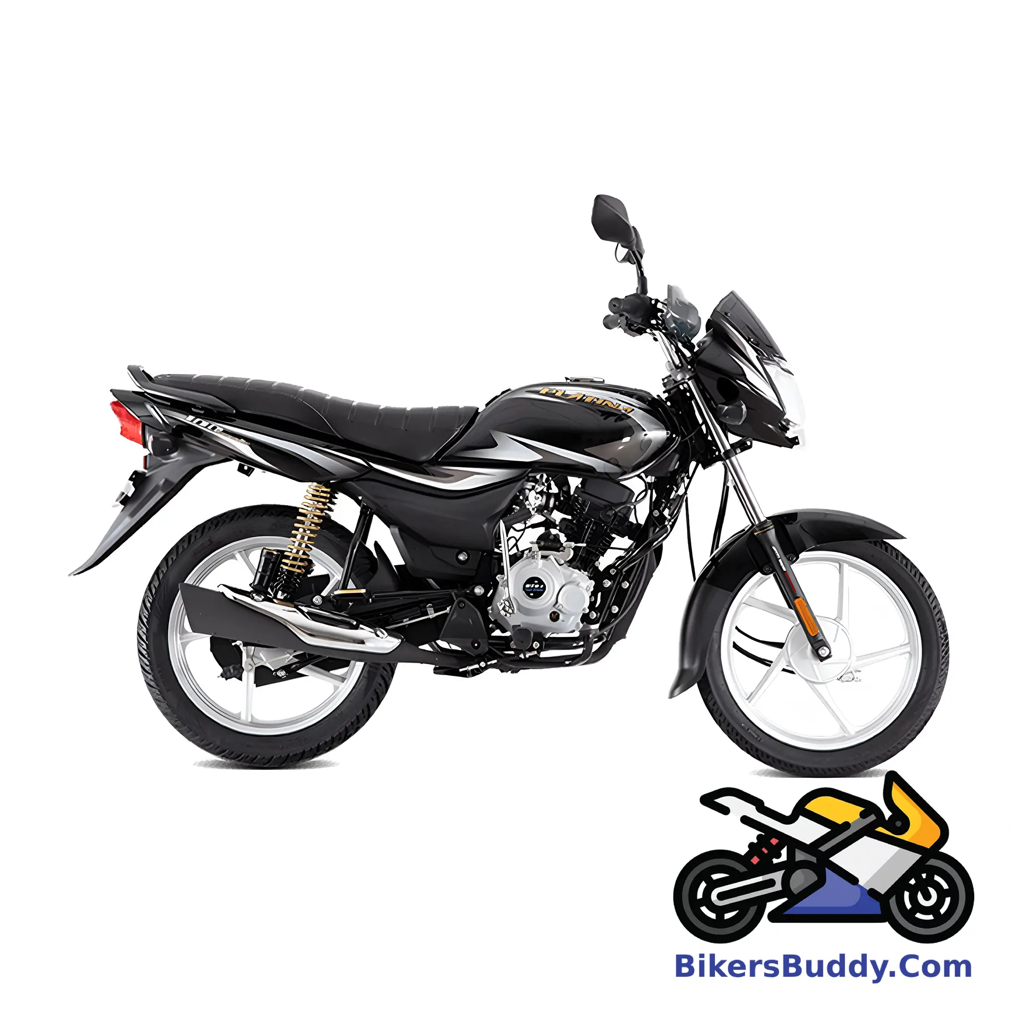 Grey Bajaj Platina 100