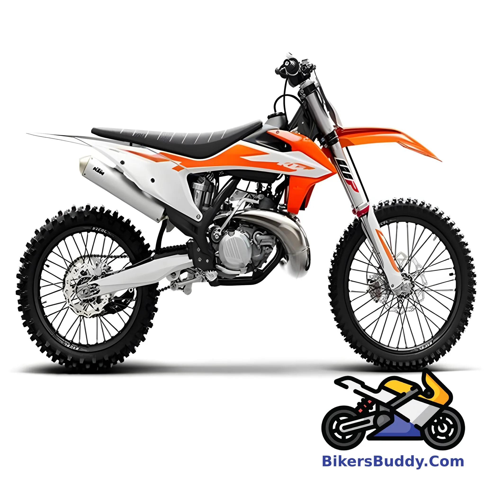 Orange KTM 450 SXF
