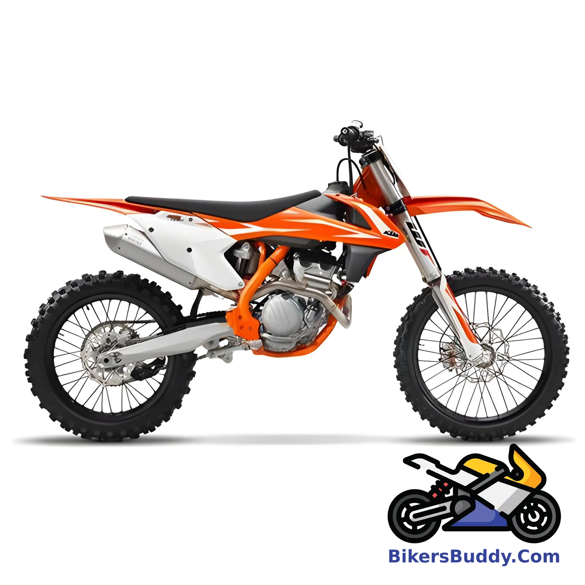 Orange KTM 250 SXF
